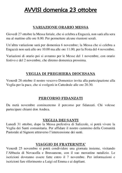thumbnail of Avvisi 23 ottobre