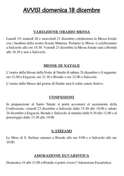 thumbnail of Avvisi 18 dicembre